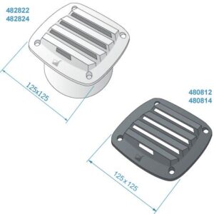 POLYPROPYLENE VALVE 125x15MM, WHITE 5 9515028119a fullhd