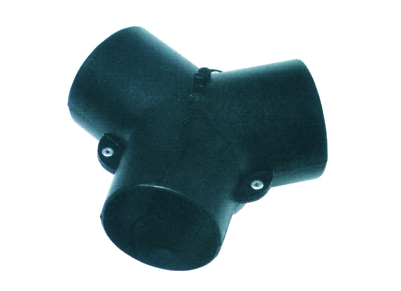3-WAY DIVIDER 75MM, BLACK PLASTIC 1 3-WAY DIVIDER 75MM, BLACK PLASTIC