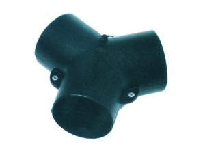 3-WAY DIVIDER 75X60/60MM, BLACK PLASTIC