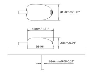 CABLE GLAND 2-6MM, HORIZONTAL, BLACK 10 9515030225m fullhd