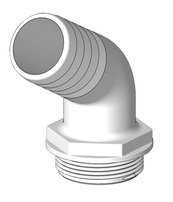 HOSE CONNECTOR 1 1/2' 120 DEGREES 38MM 1 HOSE CONNECTOR 1 1/2' 120 DEGREES 38MM