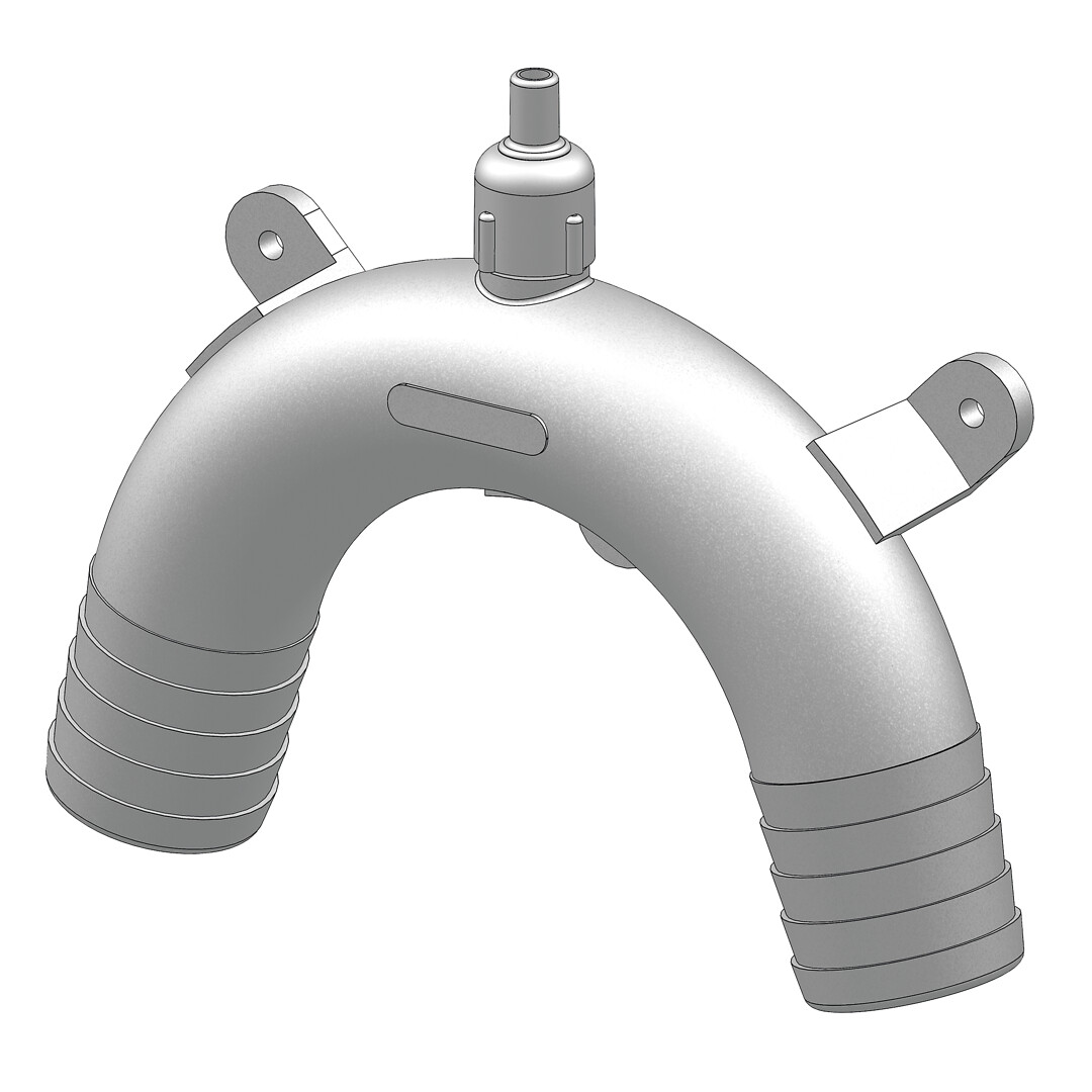 ANTI-SPLASH VALVE 38 MM WHITE 1 ANTI-SPLASH VALVE 38 MM WHITE