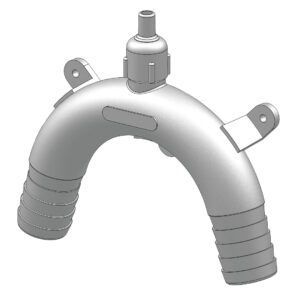 ANTI-SPLASH VALVE 25 MM WHITE