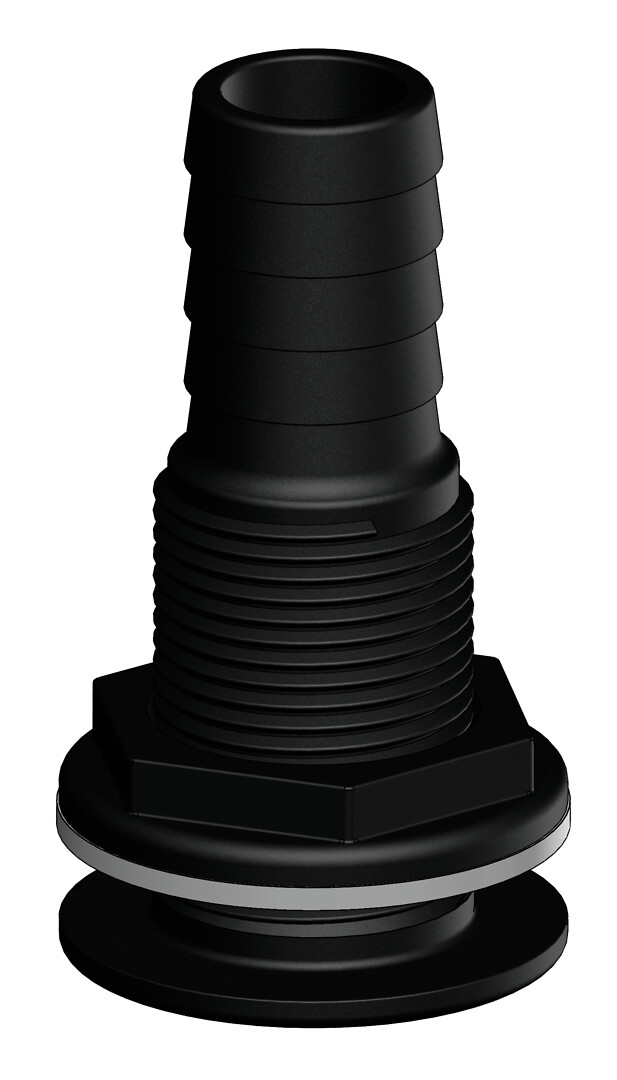 THROUGH-OUT HOSE CONNECTOR 25MM 1'' 1 THROUGH-OUT HOSE CONNECTOR 25MM 1''