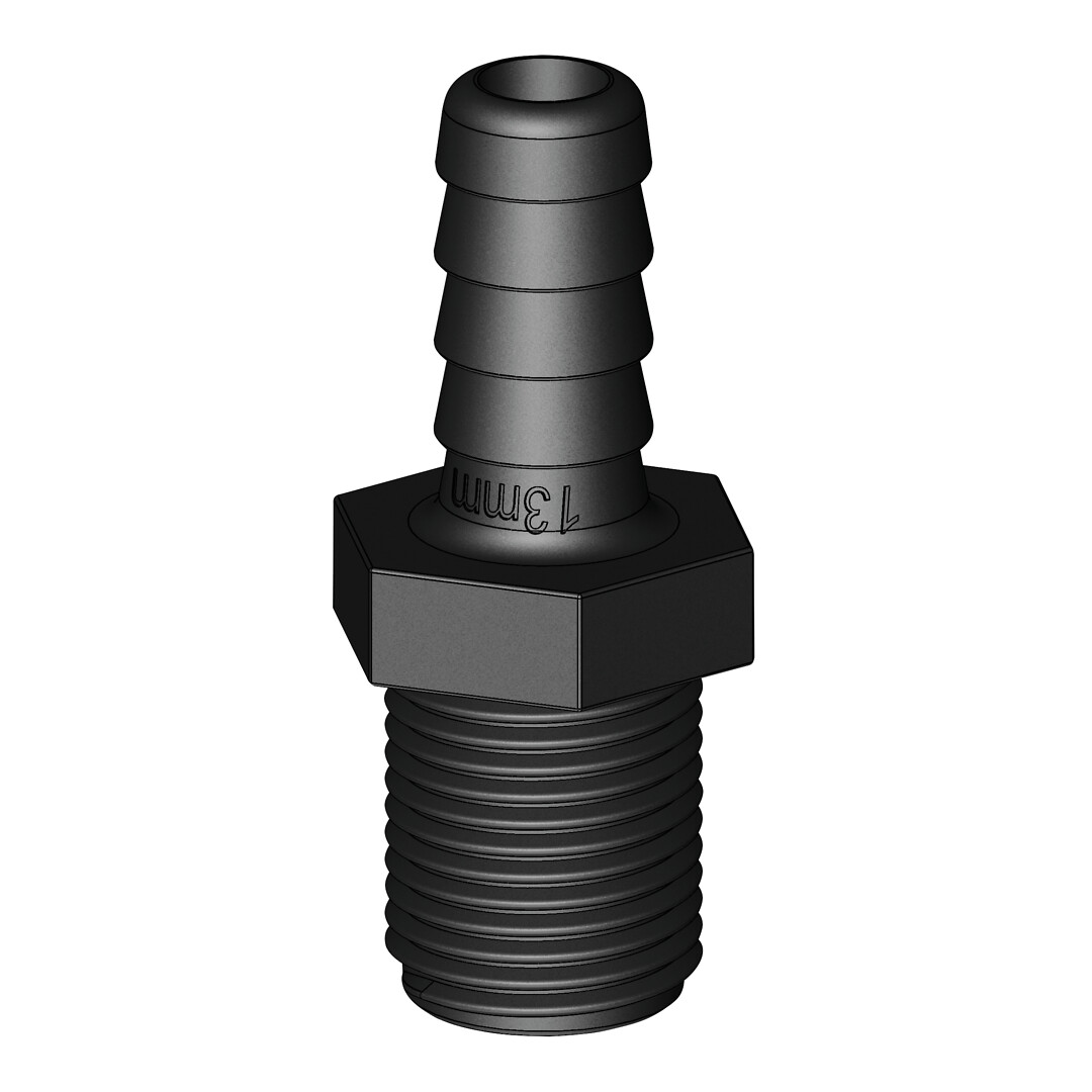 HOSE CONNECTOR 1/2' 13MM 1 HOSE CONNECTOR 1/2' 13MM