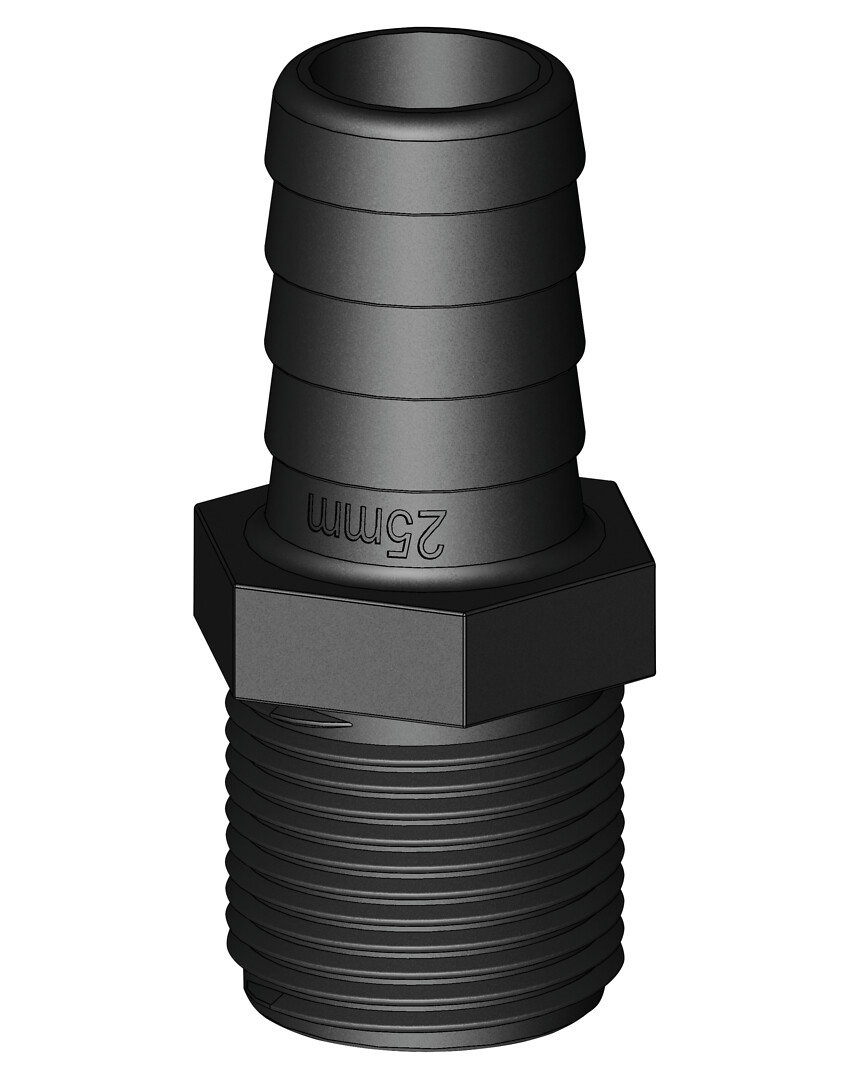 HOSE CONNECTOR 1' 25MM 1 HOSE CONNECTOR 1' 25MM