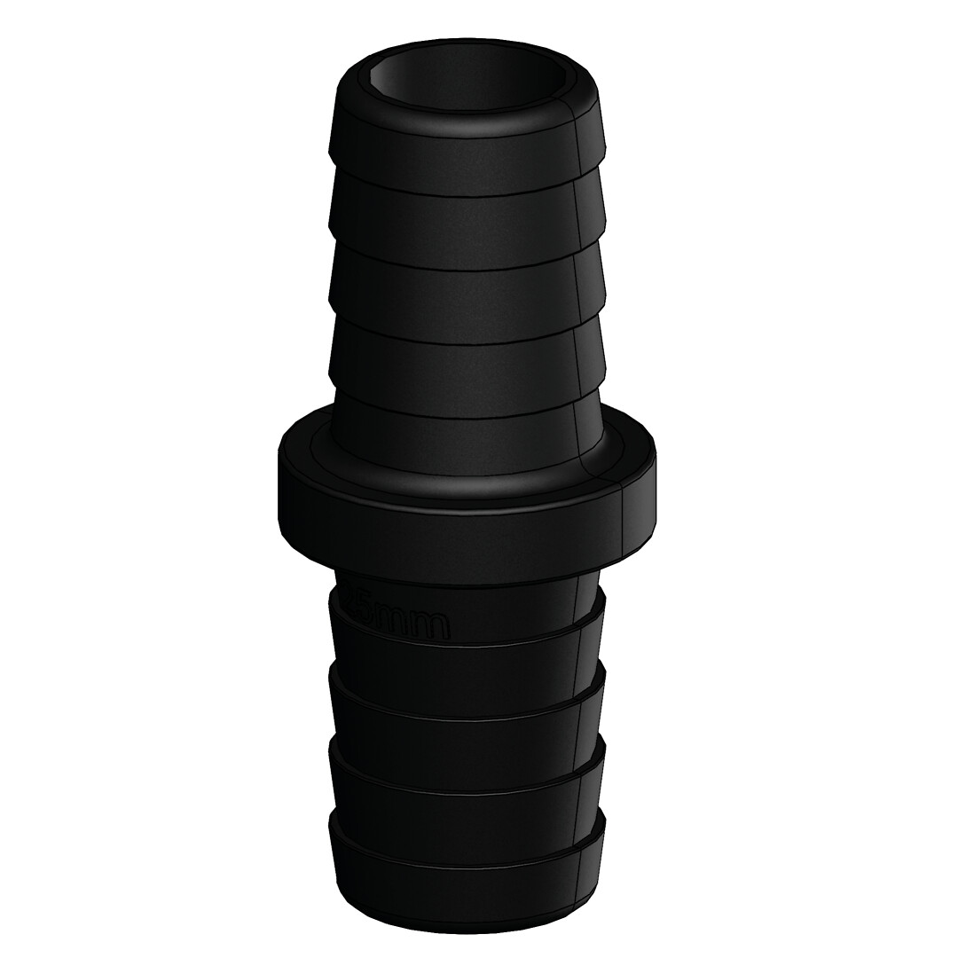 STRAIGHT HOSE CONNECTOR 25/25MM 1 STRAIGHT HOSE CONNECTOR 25/25MM
