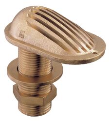 THROUGHOUT WITH STRAINER 1/2' BRASS