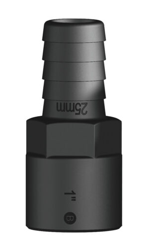 HOSE CONNECTOR 25MM 1'' FEMALE THREAD