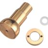 DOOR HOLDER MAGNET, POLISHED BRASS