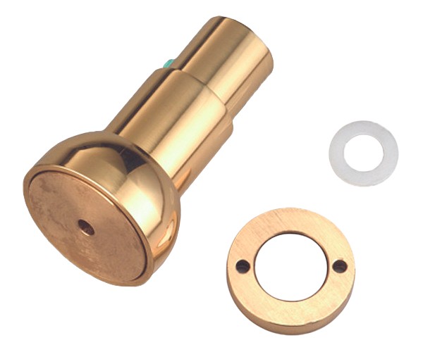 DOOR HOLDER MAGNET, POLISHED BRASS 1 DOOR HOLDER MAGNET, POLISHED BRASS