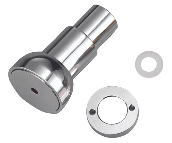 DOOR HOLDER MAGNET, CHROME-PLATED BRASS 1 DOOR HOLDER MAGNET, CHROME-PLATED BRASS