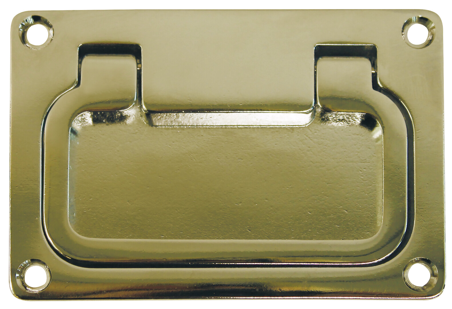 POLISHED BRASS DOOR HANDLE 74x50MM 1 POLISHED BRASS DOOR HANDLE 74x50MM