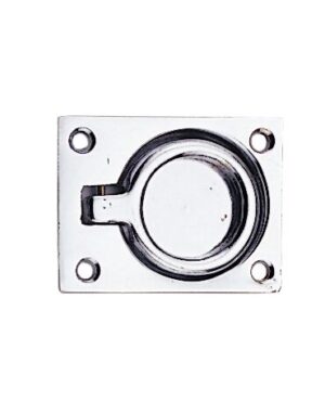 HATCH RING CHROME-PLATED BRASS 49X64MM