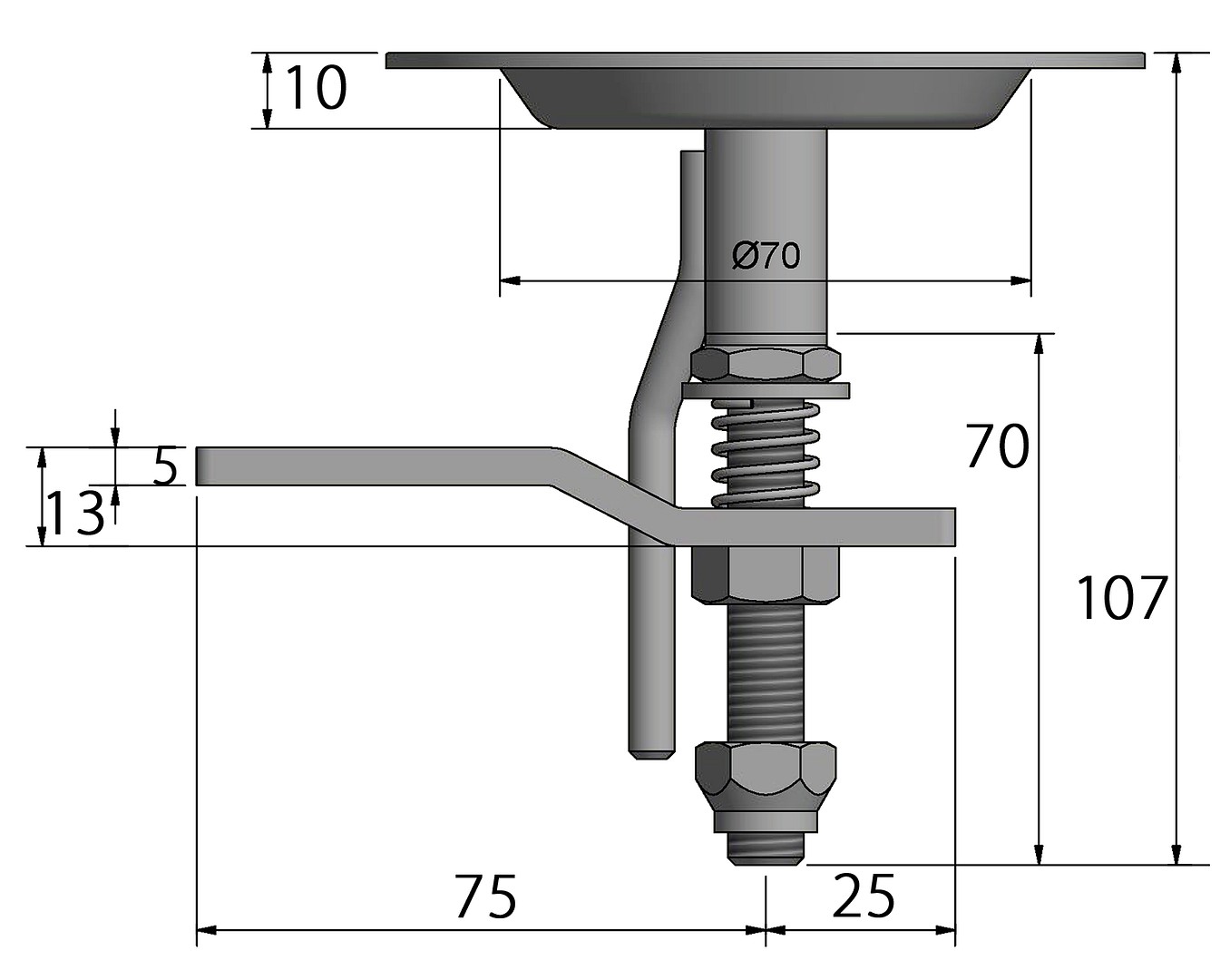LIFTING LATCH 3 LIFTING LATCH - Image 3