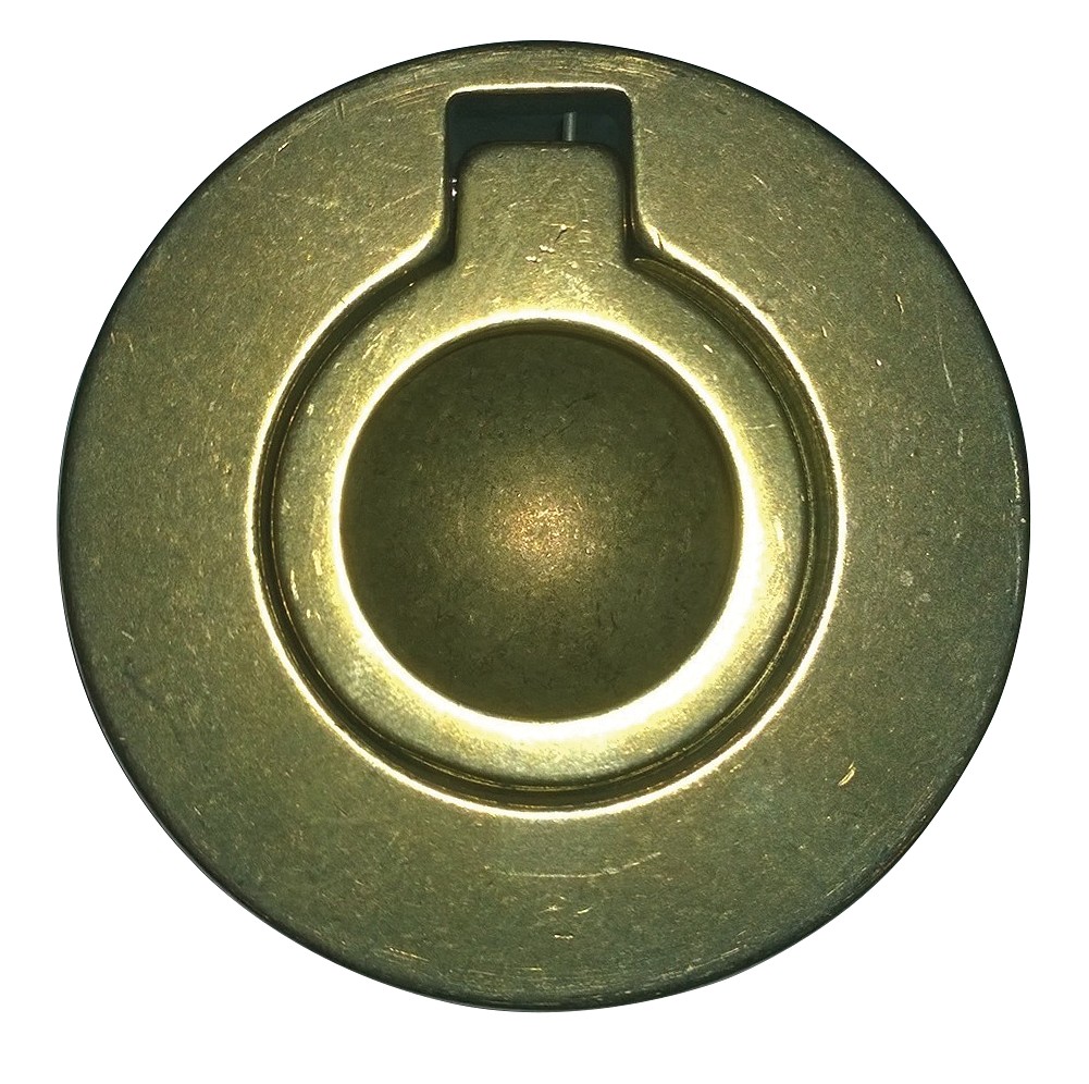 ROUND HATCH RING, CHROME-PLATED BRASS 1 ROUND HATCH RING, CHROME-PLATED BRASS