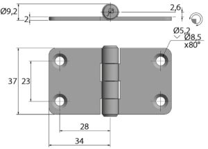 HINGE 37x68MM 5 9516003017m fullhd jpg