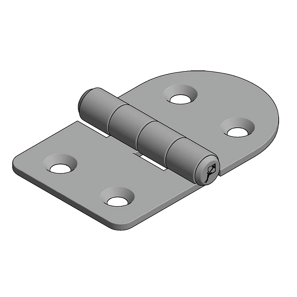 HINGE 67x40MM 2 HINGE 67x40MM - Image 2