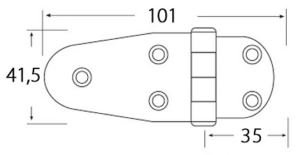 HATCH HINGE 2 HATCH HINGE - Image 2