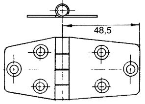 HINGE 85MM
