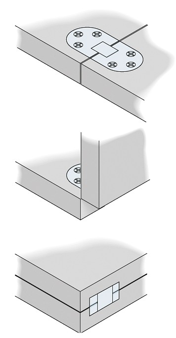 DOOR HINGE 30x71MM 2 DOOR HINGE 30x71MM - Image 2