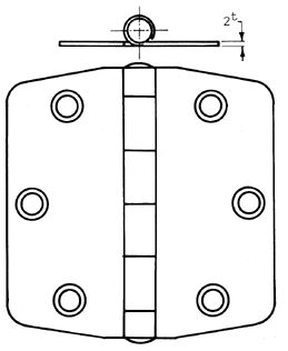 HINGE 74x75MM