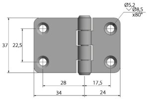 HINGE 37x58MM 5 9516003210m fullhd jpg