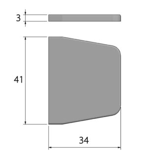COVER PLATE FOR HINGE 441490/441500, 41x34mm 7 9516003312m fullhd jpg