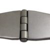 HINGE WITH COVER SHEET 37x76MM, CENTER PIN