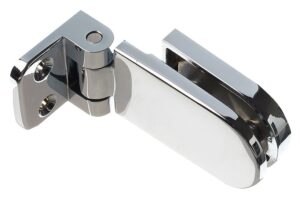 GLASS DOOR HINGE 40x112MM, WALL GLASS