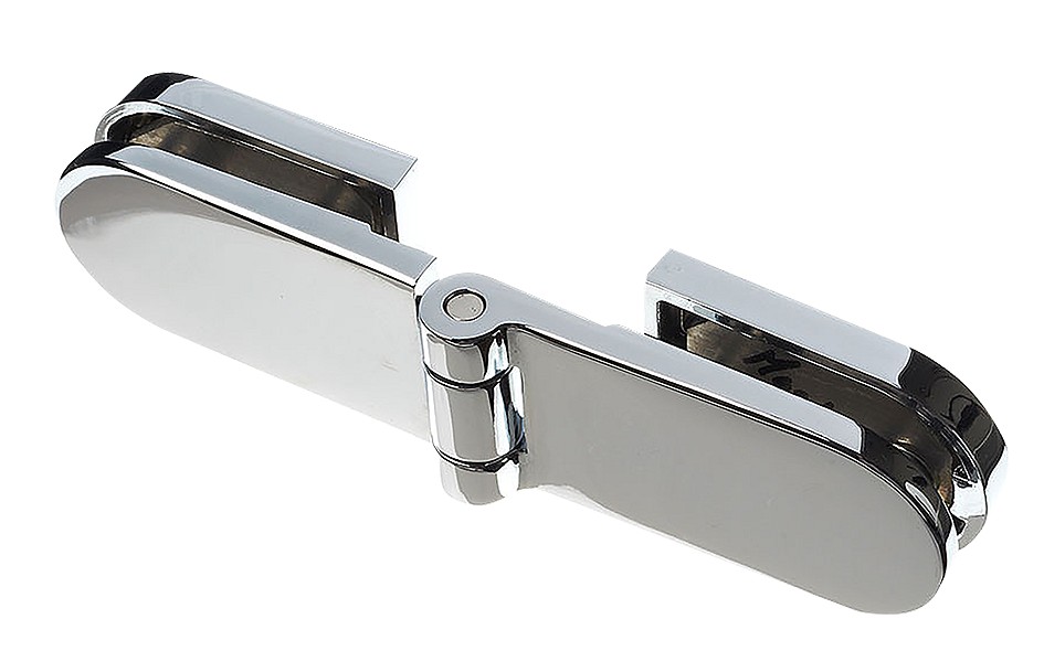 GLASS DOOR HINGE 40x160MM, GLASS-GLASS 1 GLASS DOOR HINGE 40x160MM, GLASS-GLASS