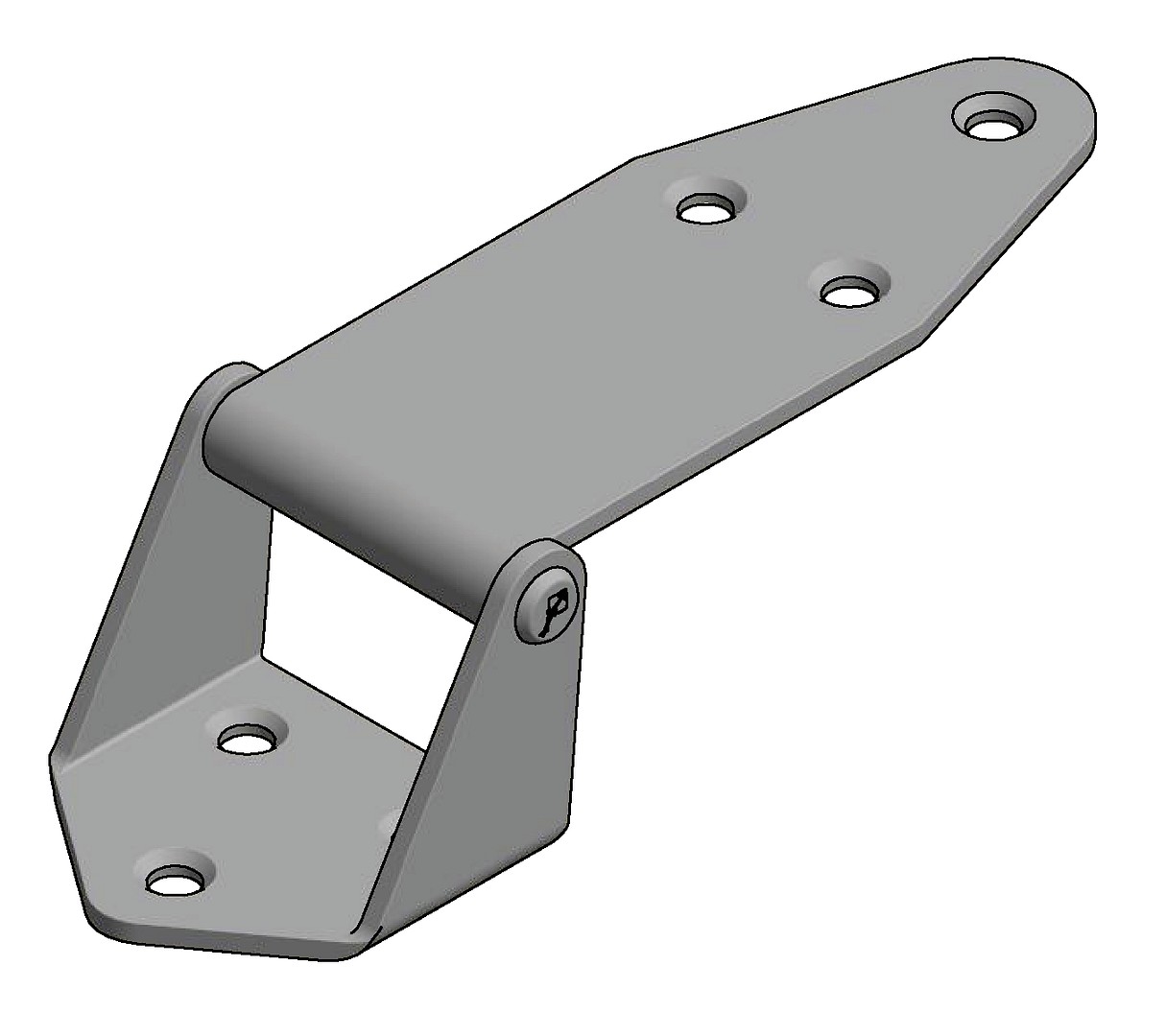 DOOR HINGE 34mm 2 DOOR HINGE 34mm - Image 2