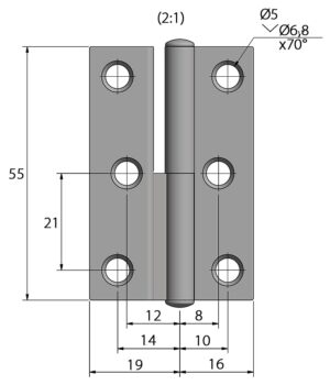 LIFTING HINGE RST 55x35mm, RIGHT 7 9516005044m fullhd jpg