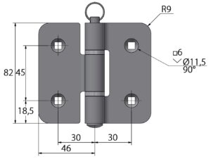 HINGE 92x82MM 7 9516006015m fullhd jpg