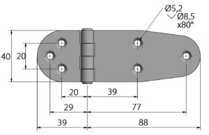 HINGE 40x127MM 5 9516006023m fullhd jpg