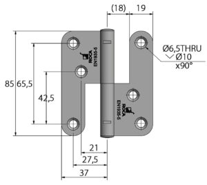 LIFTING HINGE RIGHT 85x74mm 7 9516006026m fullhd jpg