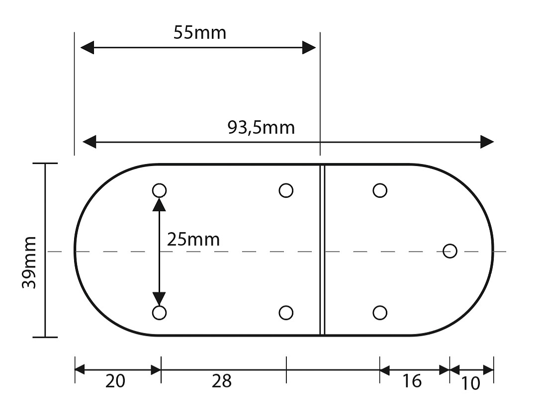 PUSH LATCH STAINLESS STEEL 316 92 MM 2 PUSH LATCH STAINLESS STEEL 316 92 MM - Image 2
