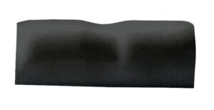 CENTER FITTING FOR CRASH BAR, BLACK PVC