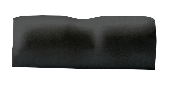 CENTER FITTING FOR CRASH BAR, BLACK PVC 1 CENTER FITTING FOR CRASH BAR, BLACK PVC