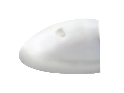 HEADER FOR CRASH BAR, WHITE PVC 1 HEADER FOR CRASH BAR, WHITE PVC
