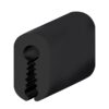CRASH BAR PVC 25M/ROLL BLACK