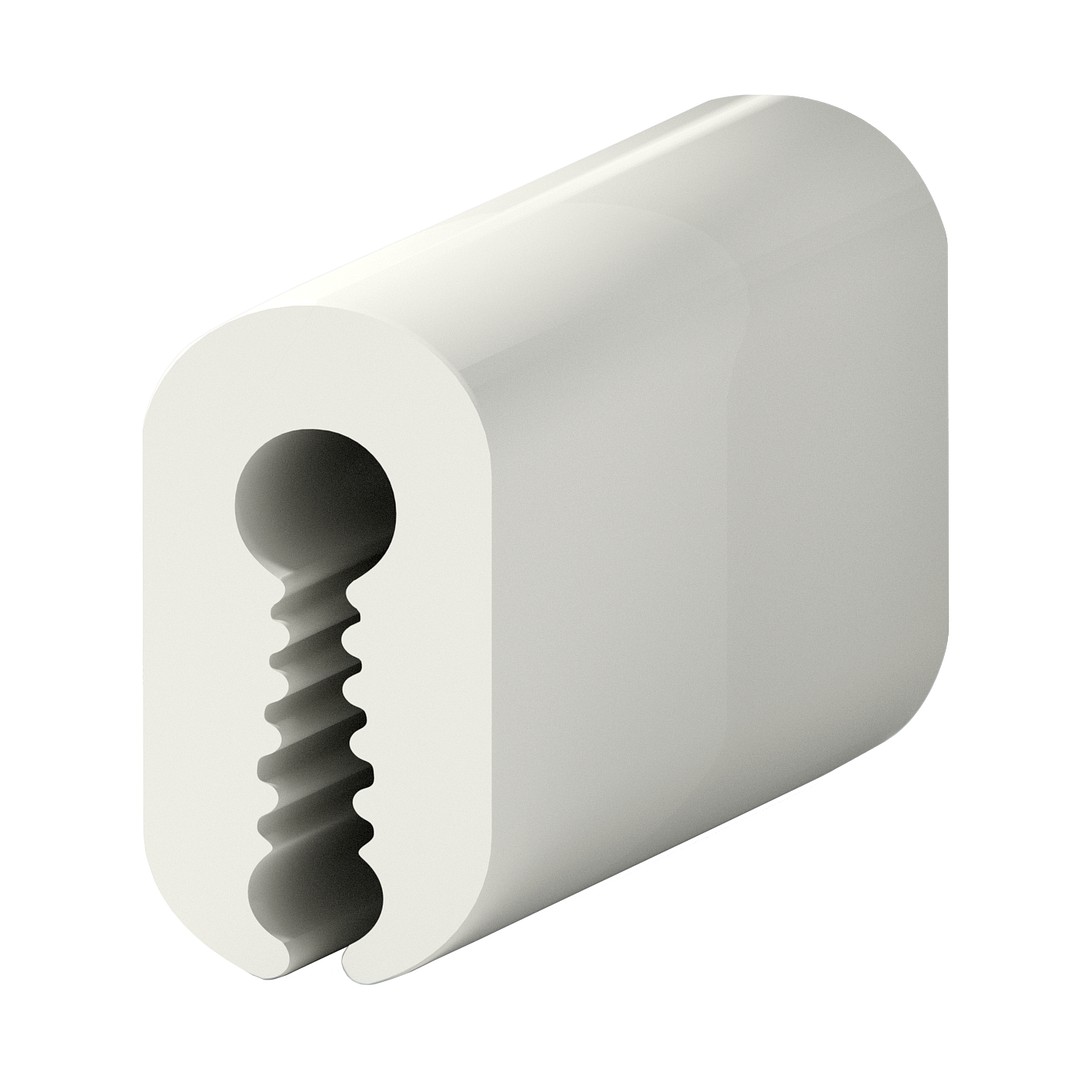 CRASH BAR PVC 25M/ROLL WHITE 1 CRASH BAR PVC 25M/ROLL WHITE