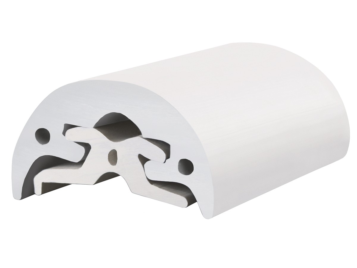 CRASH BAR RADIAL 52MM, WHITE 1 CRASH BAR RADIAL 52MM, WHITE