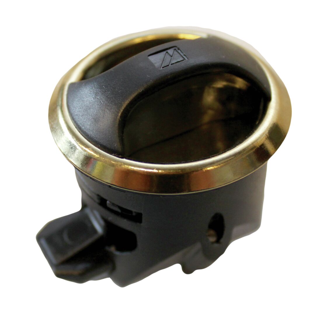LOCK NOVIBRA, BLACK/BRASS, TYPE 2 1 LOCK NOVIBRA, BLACK/BRASS, TYPE 2