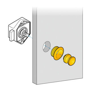 LATCH PUSH BUTTON, CHROME-PLATED BRASS 7 9516030015b fullhd