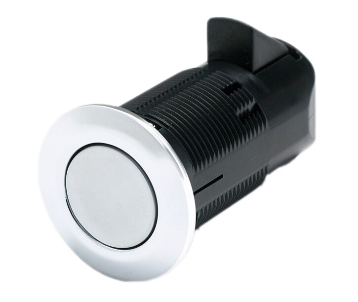 DRAWER LOCK, ROUND, SATIN/SATIN 1 DRAWER LOCK, ROUND, SATIN/SATIN