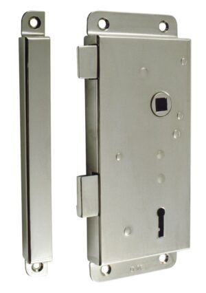 DOOR LOCK SURFACE MOUNTED, LEFT OUTSIDE