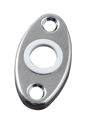 PLATE CHROME PLATED, OVAL 1 PLATE CHROME PLATED, OVAL