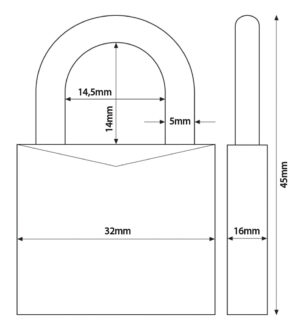 PADLOCK SET 3PCS 5 9516032424m fullhd