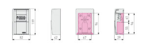 ABUS KEY HOLDER FOR WALL 5 9516032449m fullhd